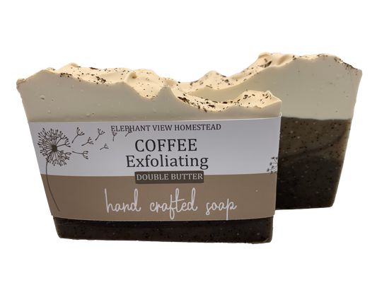 Soap - Coffee Exfoliating- Double Butter